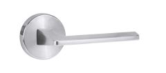 1370 SERIES 178 LEVER ON ROUND ROSE FULL SET Satin Chrome