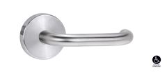 1370 SERIES 70 LEVER ON ROUND ROSE FULL SET Satin Chrome