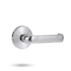 1370 SERIES EXT ROUND ROSE FIXED HALF SET & LEVER 77 Satin Chrome