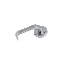 1370 SERIES INT ROUND ROSE HALF SET & LEVER 74 Satin Chrome