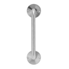 1370 SERIES B2 PULL HANDLE ON INT BLANK ROUND ROSE Satin Chrome