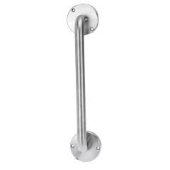 1370 SERIES B4 PULL HANDLE ON INT BLANK ROUND ROSE Satin Chrome