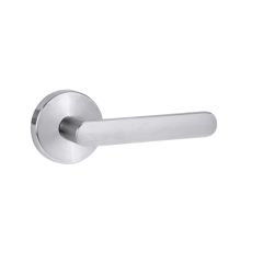 1370 SERIES EXT ROUND ROSE FIXED HALF SET & LEVER 106 Satin Chrome