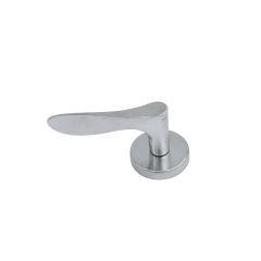 1370 SERIES EXT ROUND ROSE FIXED HALF SET & LEVER 153 RH Satin Chrome