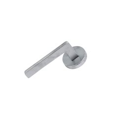 1370 SERIES EXT ROUND ROSE FIXED HALF SET & LEVER 178 Satin Chrome