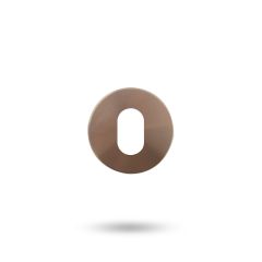 1370 SERIES OVAL CYLINDER ESCUTCHEON - GRUB SCREW FIX Oil Rubbed Bronze