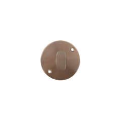 1370 SERIES TURN ESCUTCHEON - SURFACE FIX Arch Bronze Unlacquered