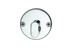 1370 SERIES TURN ESCUTCHEON - SURFACE FIX Polished Brass Unlacquered
