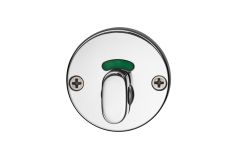 1370 SERIES PRIVACY INDICATING TURN ESCUTCHEON - SURFACE FIX Satin Chrome