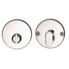 1370 SERIES EMER TURN AND TURN ESCUTCH KIT Satin Chrome