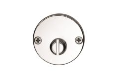 1370 SERIES NON INDICATING EM TURN ESCUTCH SURFACE MOUNTED Polished Brass