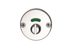 1370 SERIES PRIV IND EMERGENCY TURN ESCUTCHEON - SURFACE FIX Arch Bronze Unlacquered