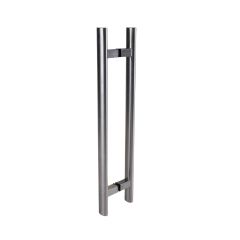 141 ENTRANCE HANDLES WITH 600MM CENTRES Matt Black