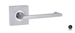 SYMPHONY 118 LEVER ON SQUARE ROSE FULL SET Satin Chrome