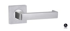 SYMPHONY 142 LEVER ON SQUARE ROSE FULL SET Satin Chrome