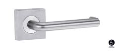SYMPHONY 144 LEVER ON SQUARE ROSE FULL SET Satin Chrome