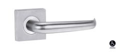 SYMPHONY 180 LEVER ON SQUARE ROSE FULL SET Satin Chrome