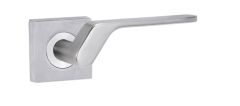 SYMPHONY 41 LEVER ON SQUARE ROSE FULL SET LH Satin Chrome