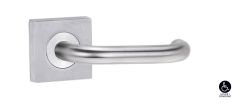 SYMPHONY 70 LEVER ON SQUARE ROSE FULL SET Satin Chrome