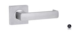 SYMPHONY 76 LEVER ON SQUARE ROSE FULL SET Satin Chrome