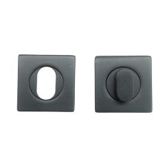 SYMPHONY 1420 OVAL CYL & TURNKNOB ESCUTCHEON KIT 20 Polyester Powdercoat