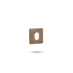SYMPHONY 1420 OVAL CYL ESCUTCHEON SURFACE MOUNTED Satin Brass