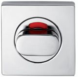 SYMPHONY 1420 SERIES EXTERNAL PRIVACY INDICATING TURN ESCUTCHEON Chrome Plate
