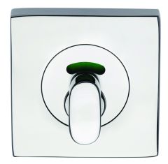 SYMPHONY 1420 SERIES PRIVACY INDICATING TURN ESCUTCHEON - SURFACE FIX Satin Chrome