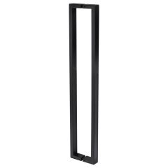 NERO 143 ENTRANCE HANDLES WITH 450MM CENTRES Matt Black