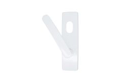 1801 SQUARE END PLATE WITH CYLINDER HOLE & 166 LEVER Polyester Powdercoat