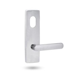 1801 SQUARE END PLATE WITH CYLINDER HOLE & 106 LEVER Polyester Powdercoat