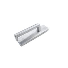 1805 SQUARE END PLATE & 144 LEVER Satin Chrome