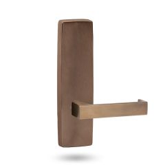 1805 EXT SQUARE END PLATE WITH LEVER 111 Oil Rubbed Bronze