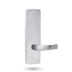 1805 SQUARE END PLATE & 47 LEVER LH Satin Chrome