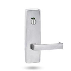 1814 SQUARE END PLATE WITH PRIVACY INDICATOR EMERGENCY TURN & 112 LEVER Polyester Powdercoat
