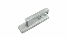 1814 SQUARE END PLATE WITH PRIVACY INDICATOR EMERGENCY TURN & 112 LEVER Satin Chrome