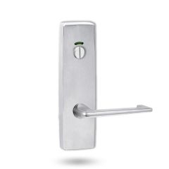 1814 SQUARE END PLATE WITH PRIVACY INDICATOR EMERGENCY TURN & 132 LEVER Polyester Powdercoat