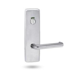 1814 SQUARE END PLATE WITH PRIVACY INDICATOR EMERGENCY TURN & 144 LEVER Polyester Powdercoat