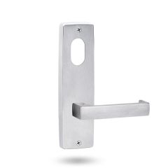 1901 SQUARE END PLATE WITH CYLINDER & 112 LEVER Polyester Powdercoat