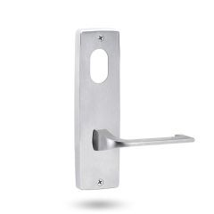 1901 SQUARE END PLATE WITH CYLINDER & 124 LEVER Polyester Powdercoat