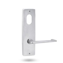 1901 SQUARE END PLATE WITH CYLINDER & 132 LEVER Polyester Powdercoat