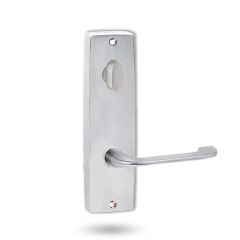 1904 SQUARE END PLATE WITH TURN & 115 LEVER Polyester Powdercoat