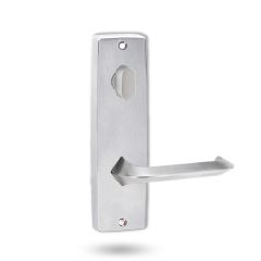 1904 SQUARE END PLATE WITH TURN & 116 LEVER Polyester Powdercoat