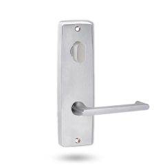 1904 SQUARE END PLATE WITH TURN & 118 LEVER Polyester Powdercoat