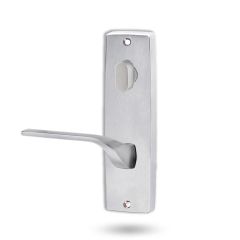 1904 SQUARE END PLATE WITH TURN & 122 RH LEVER Polyester Powdercoat