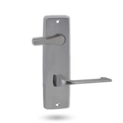 1939 SQUARE END PLATE WITH DISABLED TURN & 124 LEVER Polyester Powdercoat