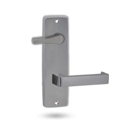 1939 SQUARE END PLATE WITH DISABLED TURN & 142 LEVER Polyester Powdercoat