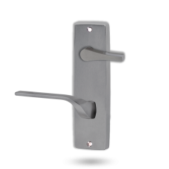 1939 SQUARE END PLATE WITH DISABLED TURN & 122 RH LEVER Polyester Powdercoat