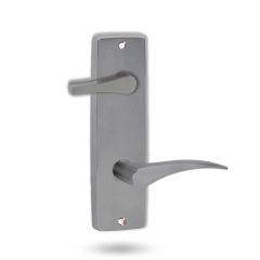1939 SQUARE END PLATE WITH DISABLED TURN & 153 LH LEVER Polyester Powdercoat