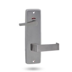 1941 SQUARE END PLATE PRIVACY IND DISABLED TURN & 90 LEVER Polyester Powdercoat